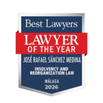 José Rafael Sánchez Medina lawyer of the year 2026.